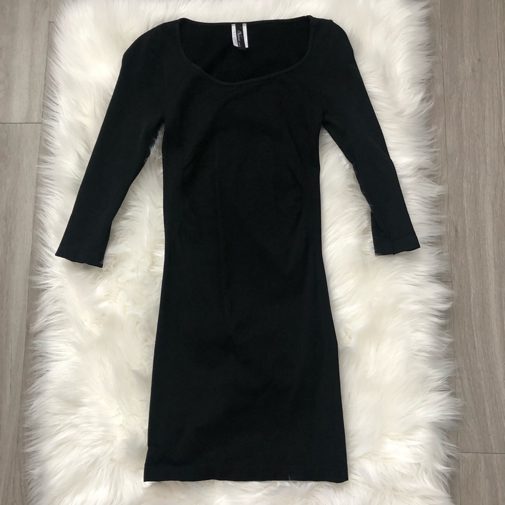 Want My Look black bodycon mini dress